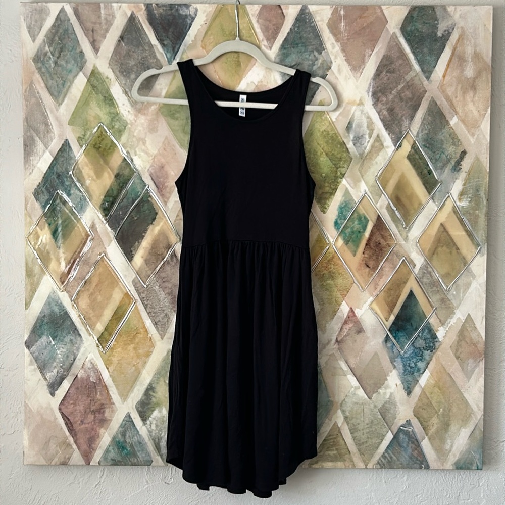 Jersey Tank Dress with Pockets